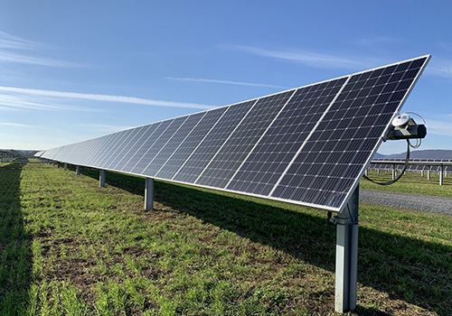 The solar panels for agriculture